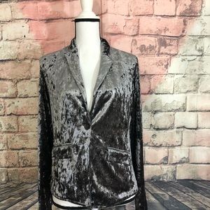 Bailey 44 Velvet Blazer Jacket Size Large
